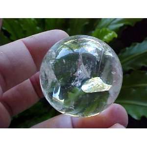 A0612 Gemqz Bright Clear Rainbow Quartz Sphere Wow 