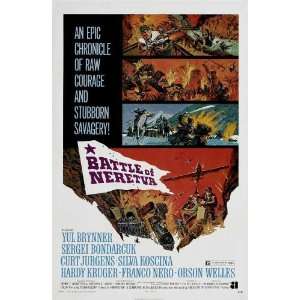  The Battle of Neretva Poster Movie 27x40