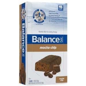  Balance Bar Original, Mocha Chip, 15 ct (Quantity of 2 