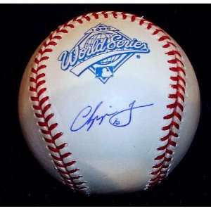  Jones Autographed 1995 World Series Baseball