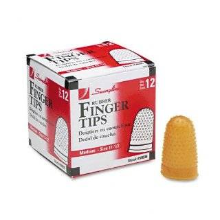 Swingline Rubber Finger Tips, Size 11.5, Medium, 5/8 Inch Diameter 