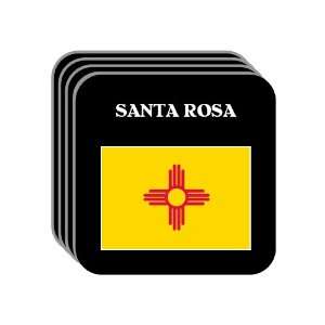  US State Flag   SANTA ROSA, New Mexico (NM) Set of 4 Mini 