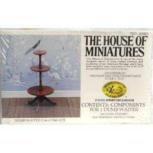  House of Miniatures Dumb Waiter  Circa 1760 1775 