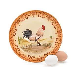   Country Rooster 8 1/2 Plates Dining And Kitchen Decor Kitchen