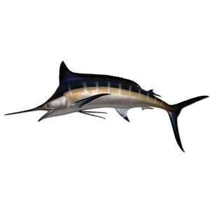   94 Blue Marlin Half Mount Fish Replica   Taxidermy