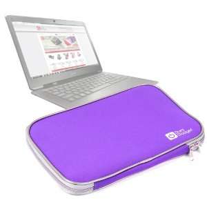  Durable Water & Impact Resistant Purple Neoprene Laptop 