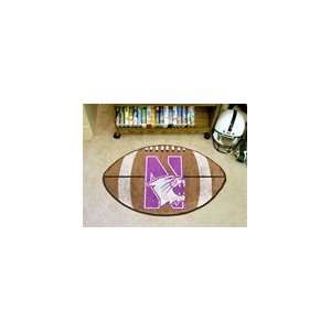  Northwestern Wildcats Football Rug