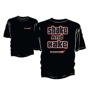  Dodge Motorsports Black Shake & Bake Mens Tee Shirt Xlarge 