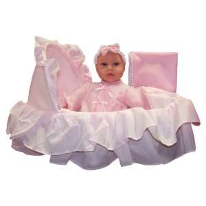   Everybodys Baby 13 EBB With Soft Moses Carrie   Pink Toys & Games