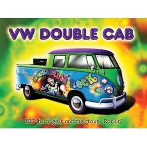  VW Double Cab Metal Sign Automobiles and Cars Decor Wall 