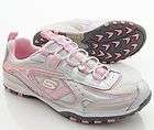SKECHERS Girls Pink Silver Slip on Shoes Size 5 (4UK) NEW Sneakers $90