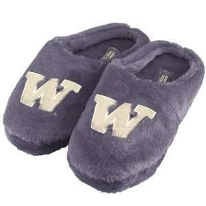    Washington Huskies Purple Ladies Fuzzy Slippers