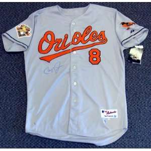  Cal Ripken, Jr. Autographed 2001 Baltimore Orioles Grey 