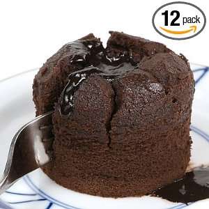 DessertHub   12 (4 oz.) Chocolate Lava Cakes  Grocery 