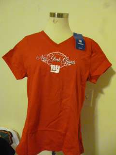 Ladies Reebok NFL New York Giants Football EST 1925 Shirt $22 NWT XL 