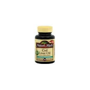  Nature Made Cod Liver Oil Softgels, 100 capsules (Pack of 