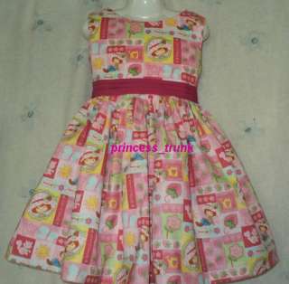 princess_trunk Strawberry Shortcake Berry Cool Patchworks Dress Custom 