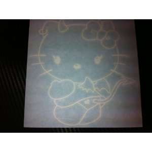  1 X Hello Kitty Devil Style Racing Car Decal Sticker 