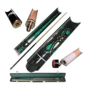  Emerald Green Laser Designer Pool Stick 
