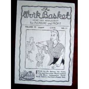  THE WORKBASKET PROJECT PATTERNS VOLUME 10 AUGUST (2 919 