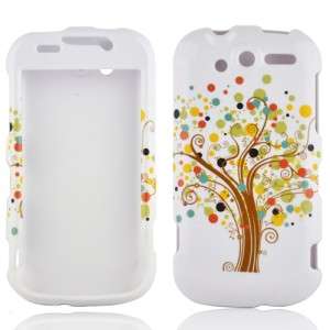White Tree Hard Case Snap Cover for T Mobile myTouch 4G  