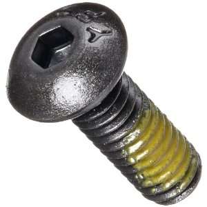   Head Socket Cap Screw, Hex Socket Drive, Nylon Patch, 1/4 28, 3/8