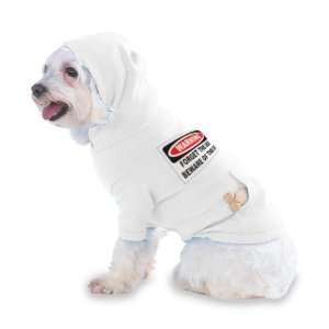   CAT Hooded (Hoody) T Shirt with pocket for your Dog or Cat MEDIUM
