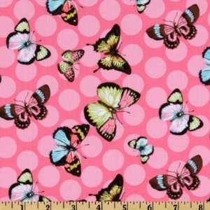   Michael Miller Papillon Spring Fabric By The Yard Arts, Crafts
