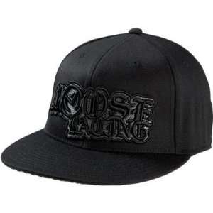  Moose Racing Saucy Flexfit Hat   One size fits most/Black 