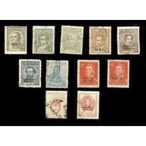  Lot of Argentina (11) Stamps 