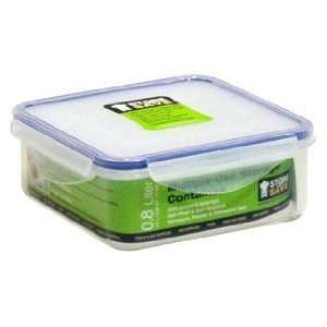 Lock&Lock 29 Fluid Ounce Square Food Container with Divider, 3.6 Cup