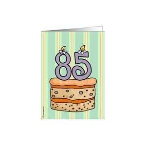  birthday   cake & candle 85 Card Toys & Games