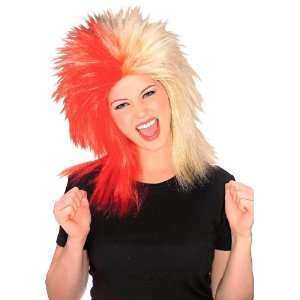  Red & Tan Sports Fanatic Wig Toys & Games