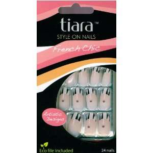  Tiara Style On Nails   French Chic SFC20 