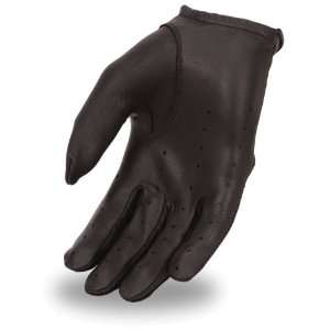  First Manufacturing Mens Driving Gloves (Black, X Large 
