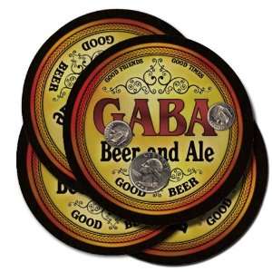  Gaba Beer and Ale Coaster Set