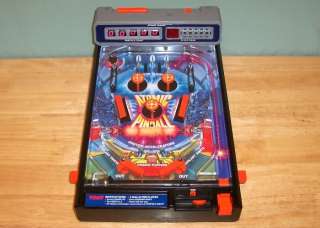 Atomic Arcade Pinball Machine   TOMY   Electronic   EUC  