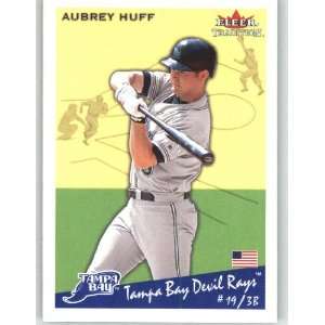  2002 Fleer Tradition #411 Aubrey Huff   Tampa Bay Devil Rays 