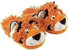 Fuzzy Friends TIGER SLIPPERS fit MOST women size 6 7 8 9 to 9.5 scuffs 