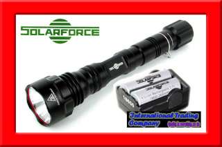 Solarforce L600 600 Lumen Xenon Rechargeable Flashlight  