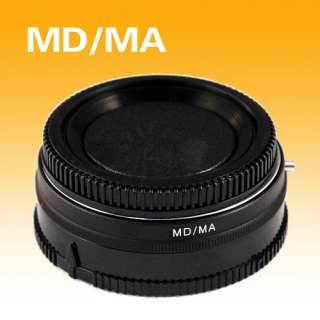 Lens Adapter Minolta MD MC Lens to Minolta MA & Sony Alpha Mount 