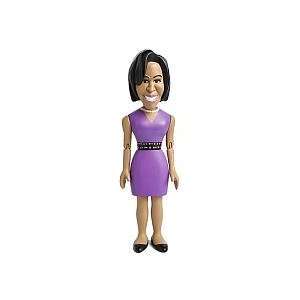    The Michelle Obama Action Figure   Purple Dress Toys & Games
