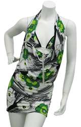 Jane USA Clubwear 1007 Green Flower