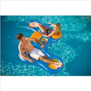    Bundle 65 Ahh Qua Inflatable Pool Lounger Patio, Lawn & Garden