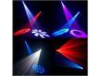   Mini Moving Head Spot Light RGB DJ Disco DMX Xmas Party Stage Lighting