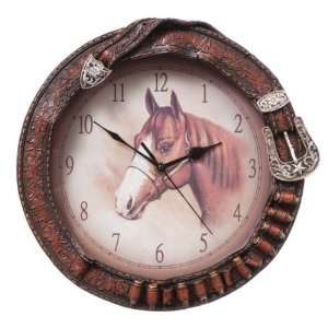  Gift Corral Clock Horse Show Halter/Belt Sports 
