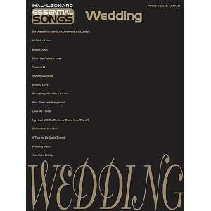  Essential Songs   Wedding   Piano/Vocal/Guitar Songbook 