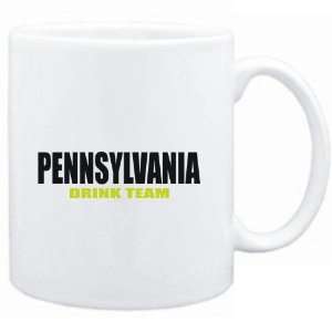  Mug White  Pennsylvania DRINK TEAM  Usa States Sports 