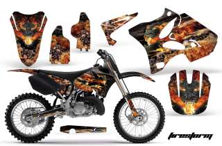   ROAD MOTORCYCLE GRAPHIC DECAL MX KIT YAMAHA YZ 125/250 02 11 FS  