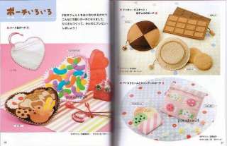 SWEET FELT SWEETS   Japanese Craft Book  